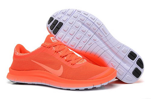 Nike Free 3.0 V6 Ext Womens Shoes All Orange Factory